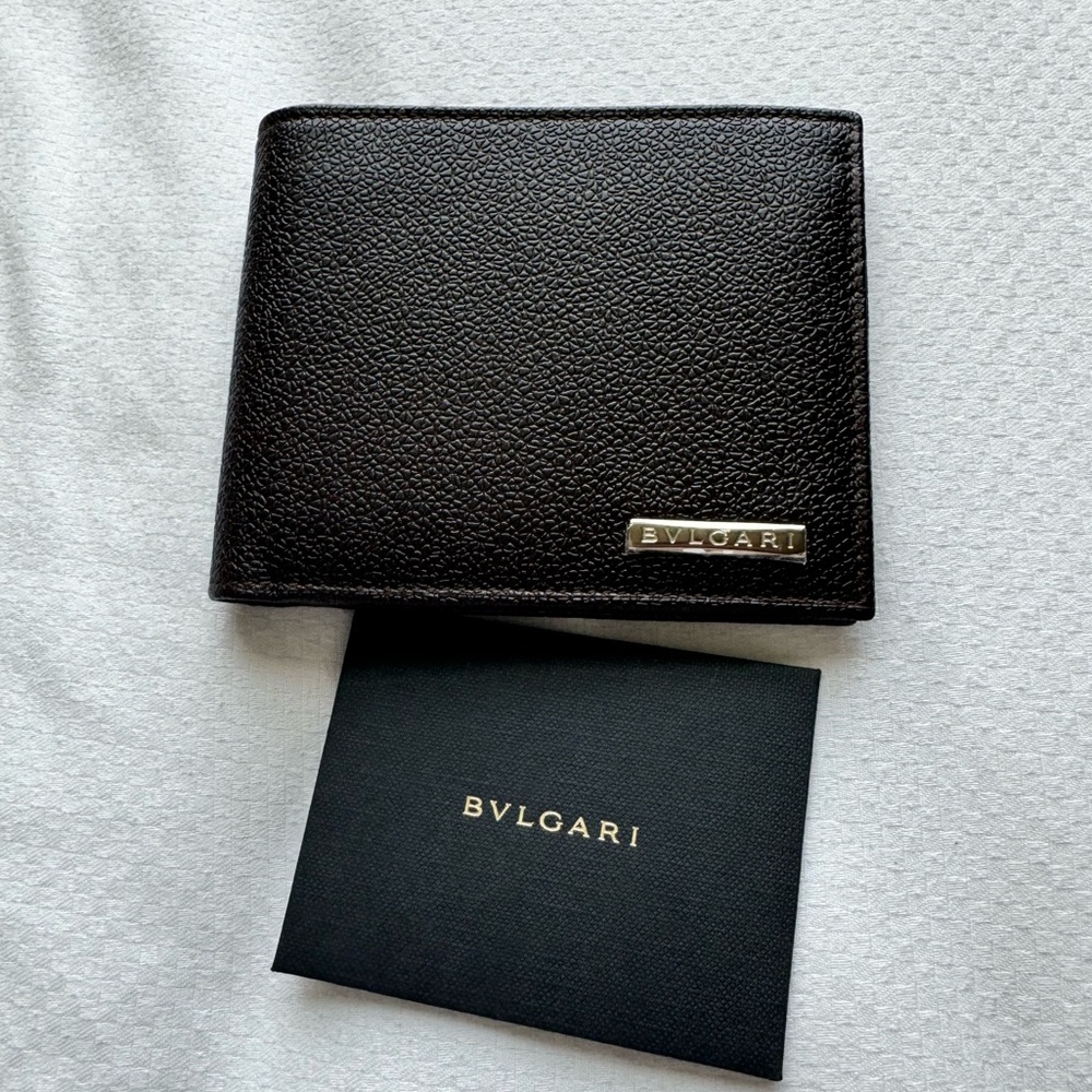 🔥Bulgari Bifold Mens wallet
